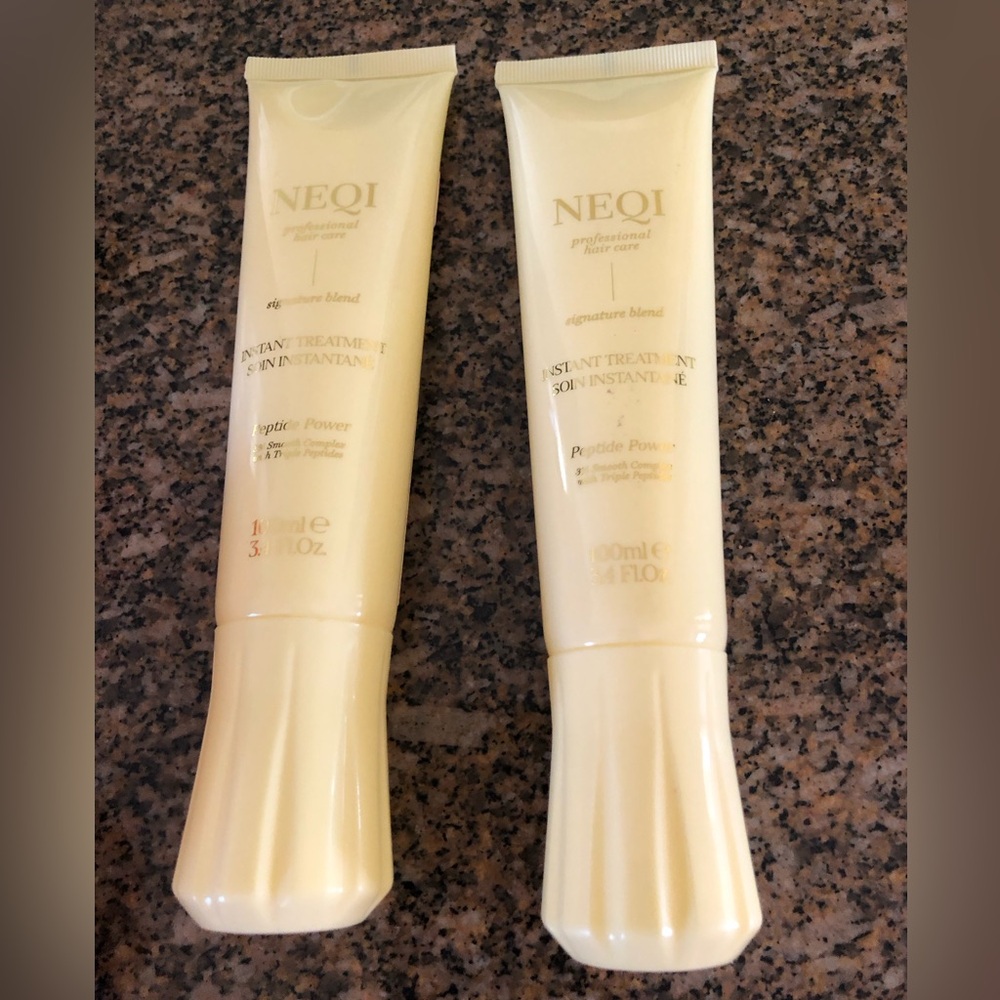 Lot of 2 Neqi Professional Haircare Instant Treatment 100ml 3.4oz Peptide Power - Picture 2 of 2